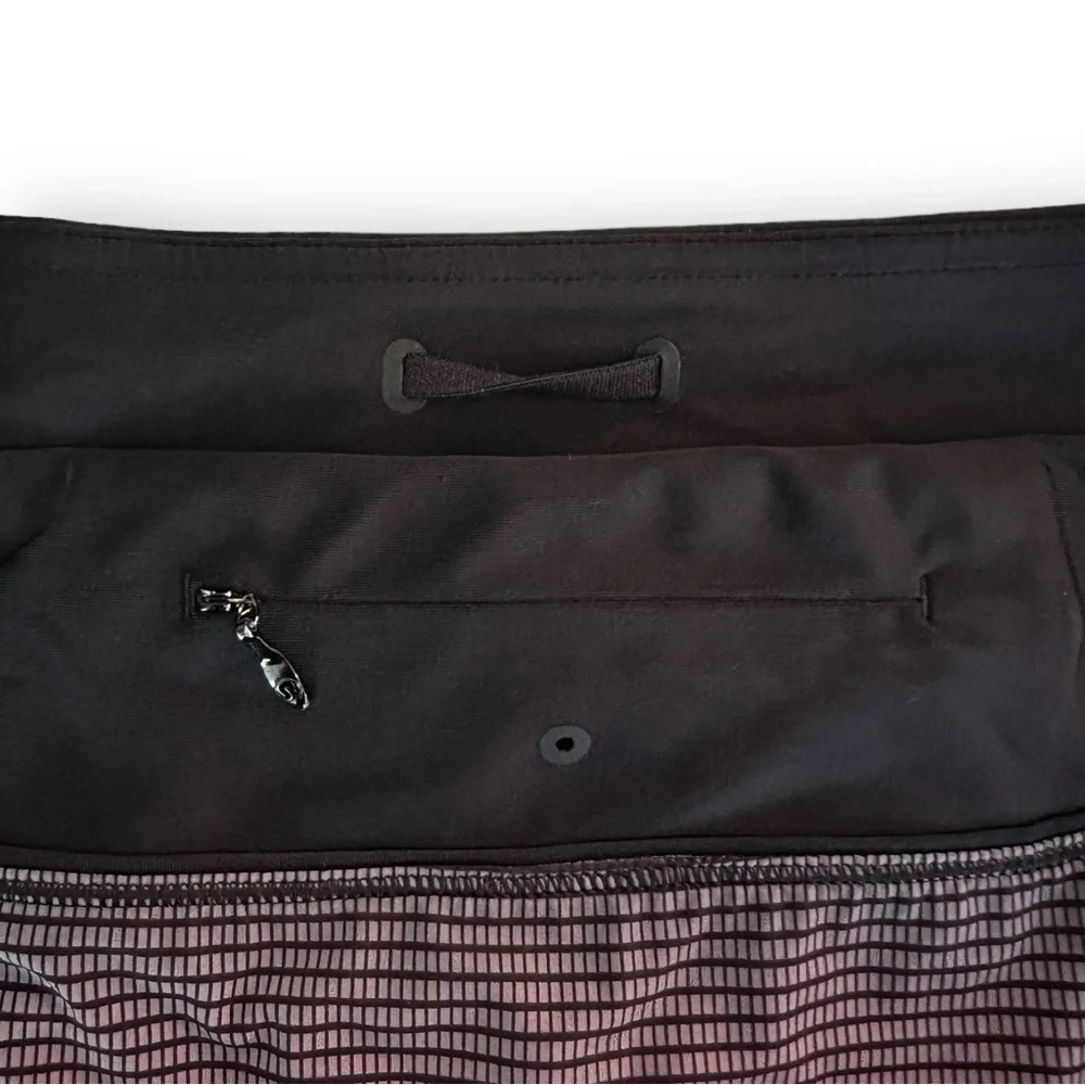 Lululemon Speed Short *H2O Double Gradient Yum Yum Pink Alberta Lake Black 4 - Picture 3 of 5